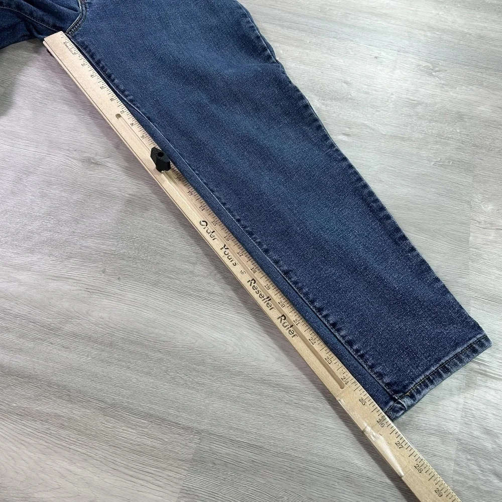 Levis SilverTab Mom Jean Jeans Womens 27x27 Blue High Rise Tapered Leg‎ Denim - Picture 10 of 15